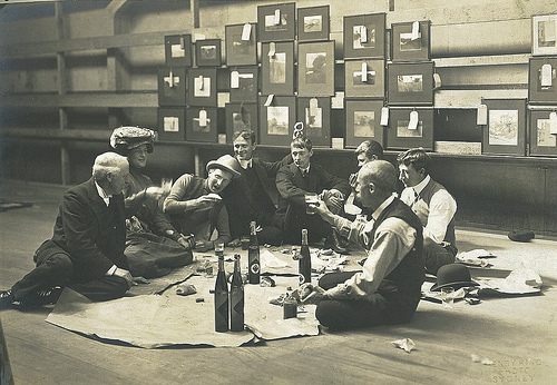 Society of Artists' Selection Committee, Sydney, 1907 / photographer Henry King